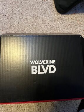 Wolverine BLVD Black leather boots